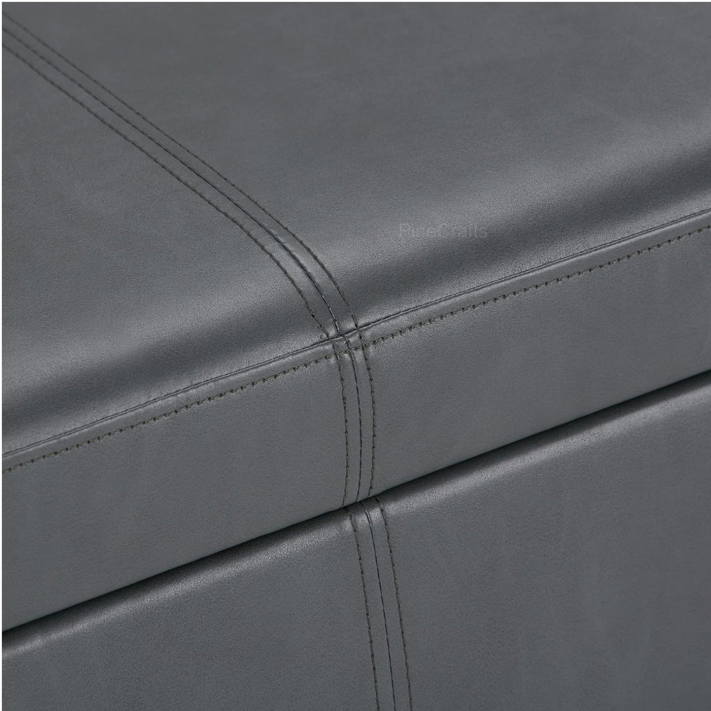 Stylish Velvet Bench Ottoman with Stainless Steel Legs