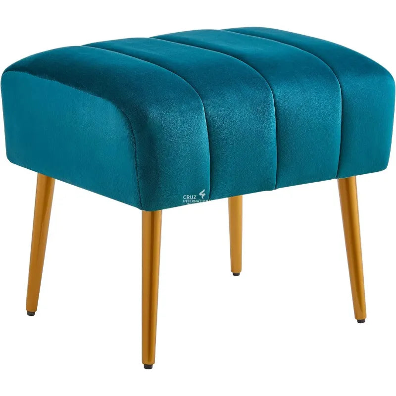 Velvet Whisper Footstool CRUZ INTERNATIONAL