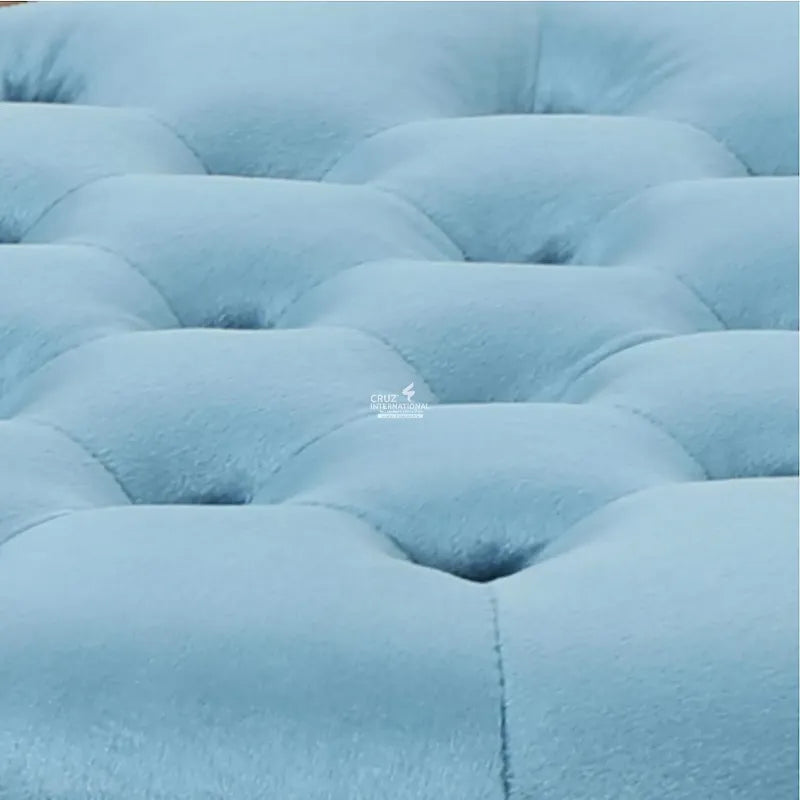 Solid Bliss Circle Pouf CRUZ INTERNATIONAL