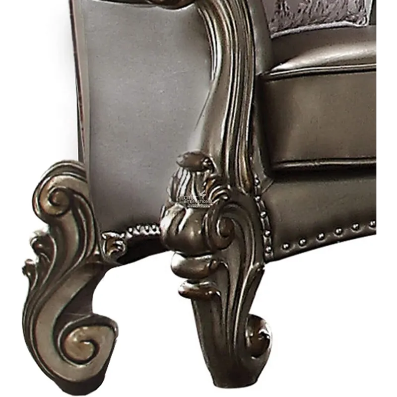 Royal Carved 3 Seaters Sofa CRUZ INTERNATIONAL