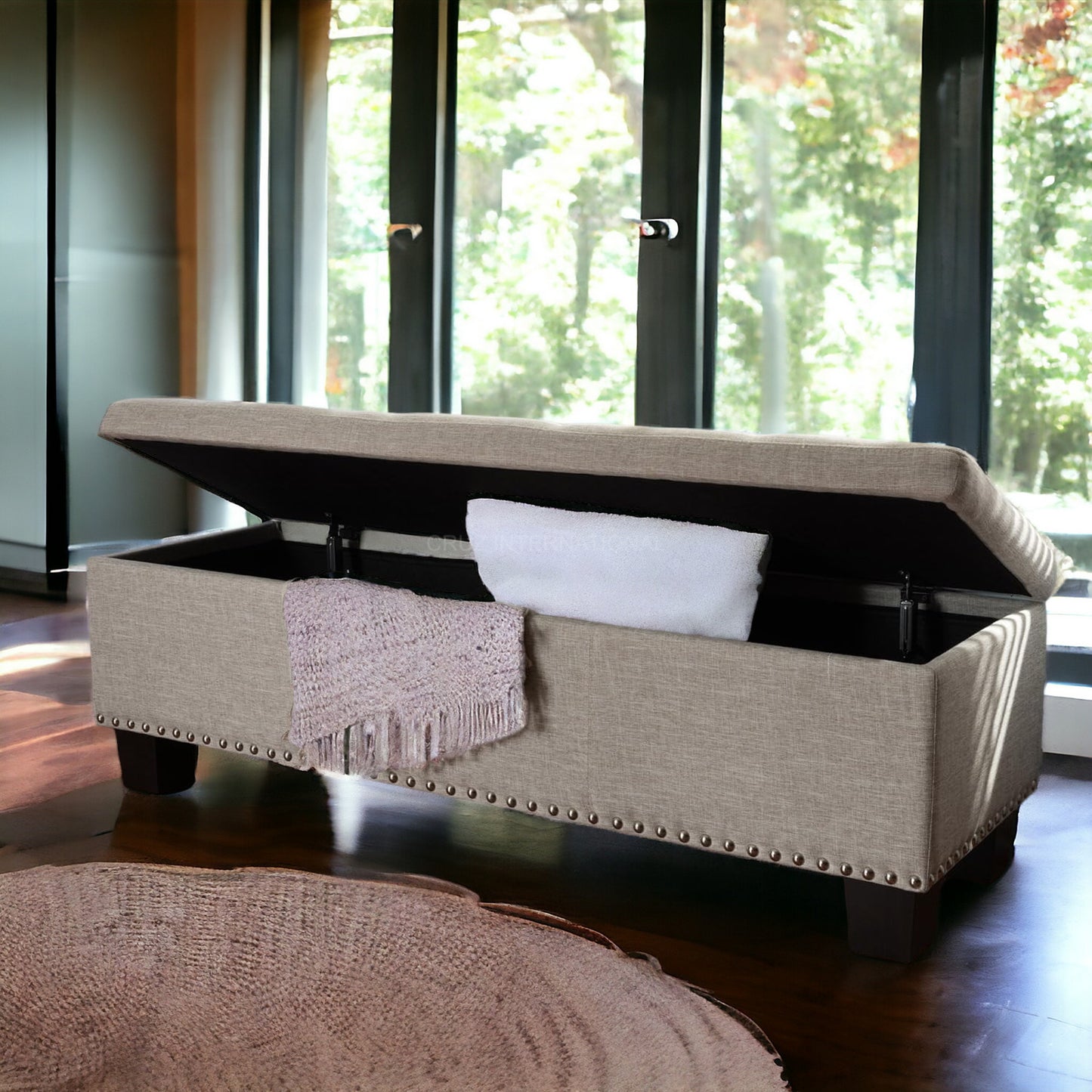Ottoman Bench with Ample Storage