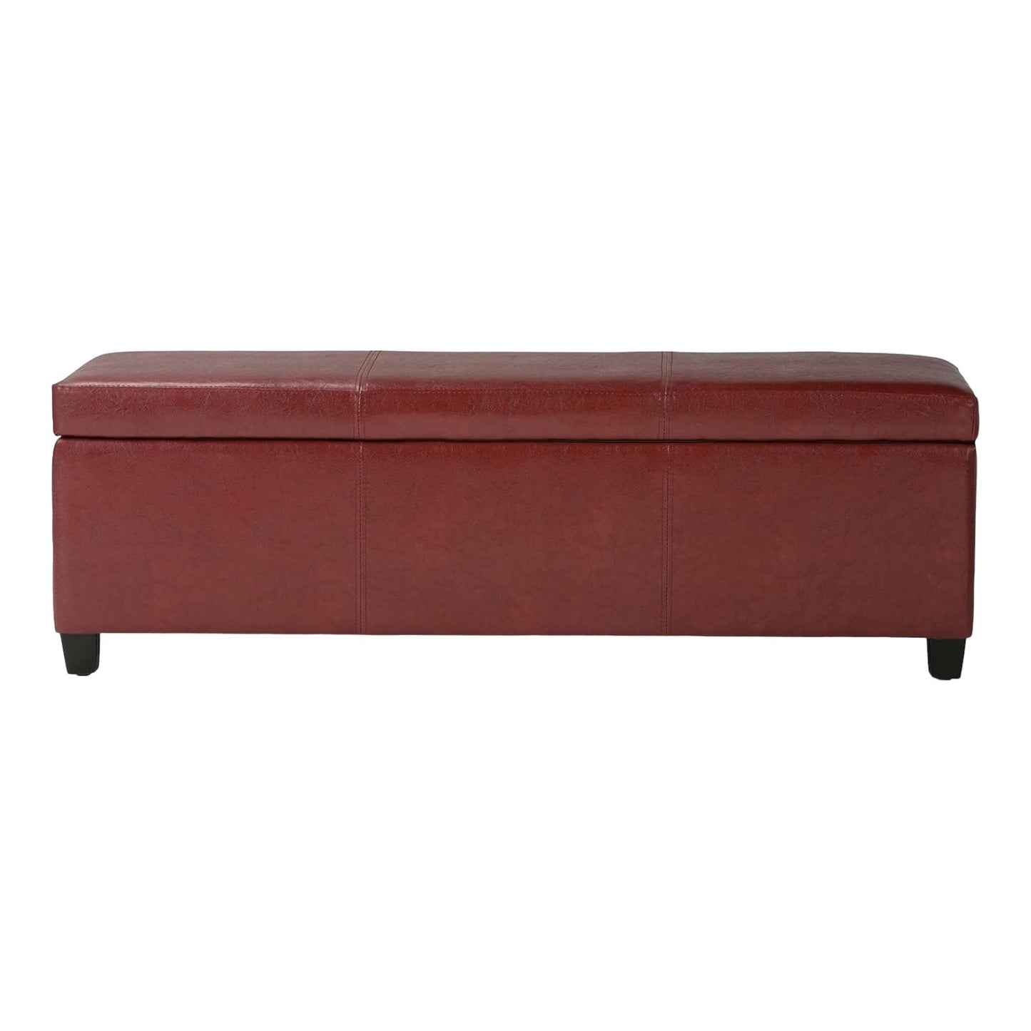 Stylish Velvet Bench Ottoman with Stainless Steel Legs
