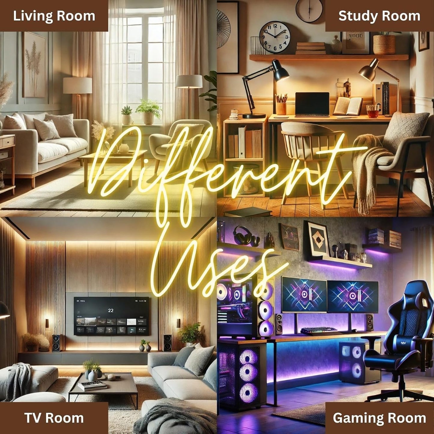 Living Room Chair | Modern Design Armchair | Home Furniture Essential (Beige)