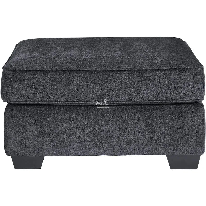 Luxe Velvet Ottoman CRUZ INTERNATIONAL