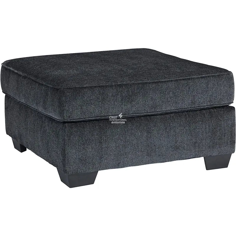 Luxe Velvet Ottoman CRUZ INTERNATIONAL
