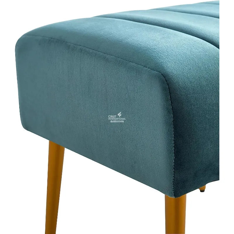 Velvet Whisper Footstool CRUZ INTERNATIONAL