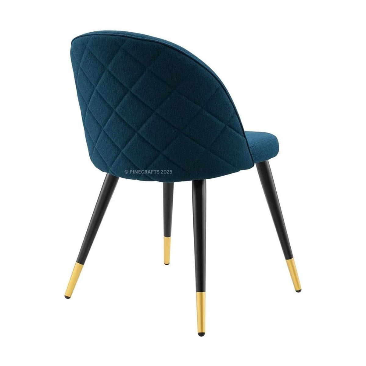 Velvet Dining Chair – Solid Wood Frame