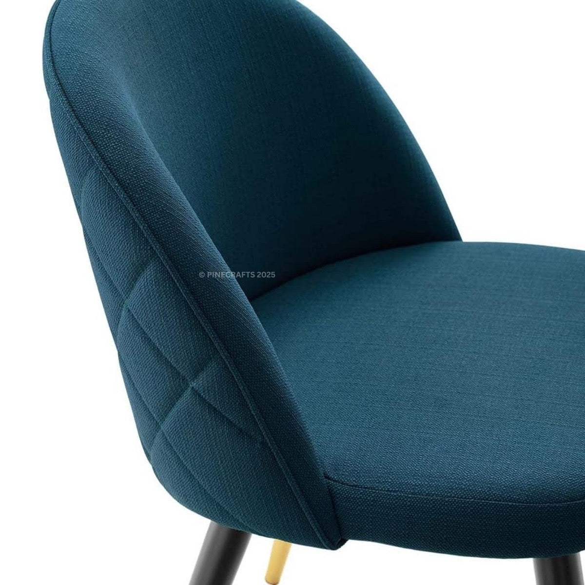 Velvet Dining Chair – Solid Wood Frame