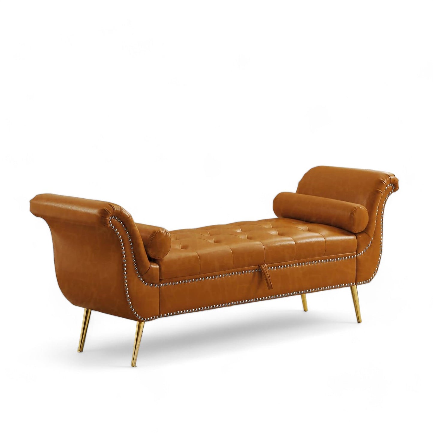 Velvet Button Tufted 3-Seater Sofa