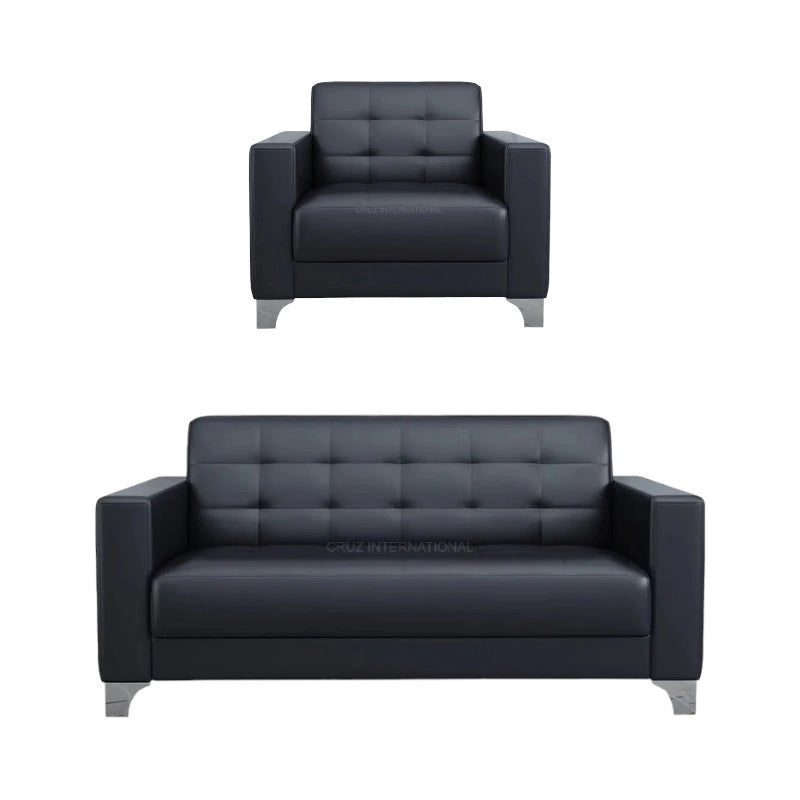 Modern Look 3 Seater Fabric Sofa Set for Home