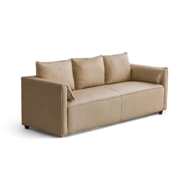 Modern Cute Look 3 Seater Fabric Sofa