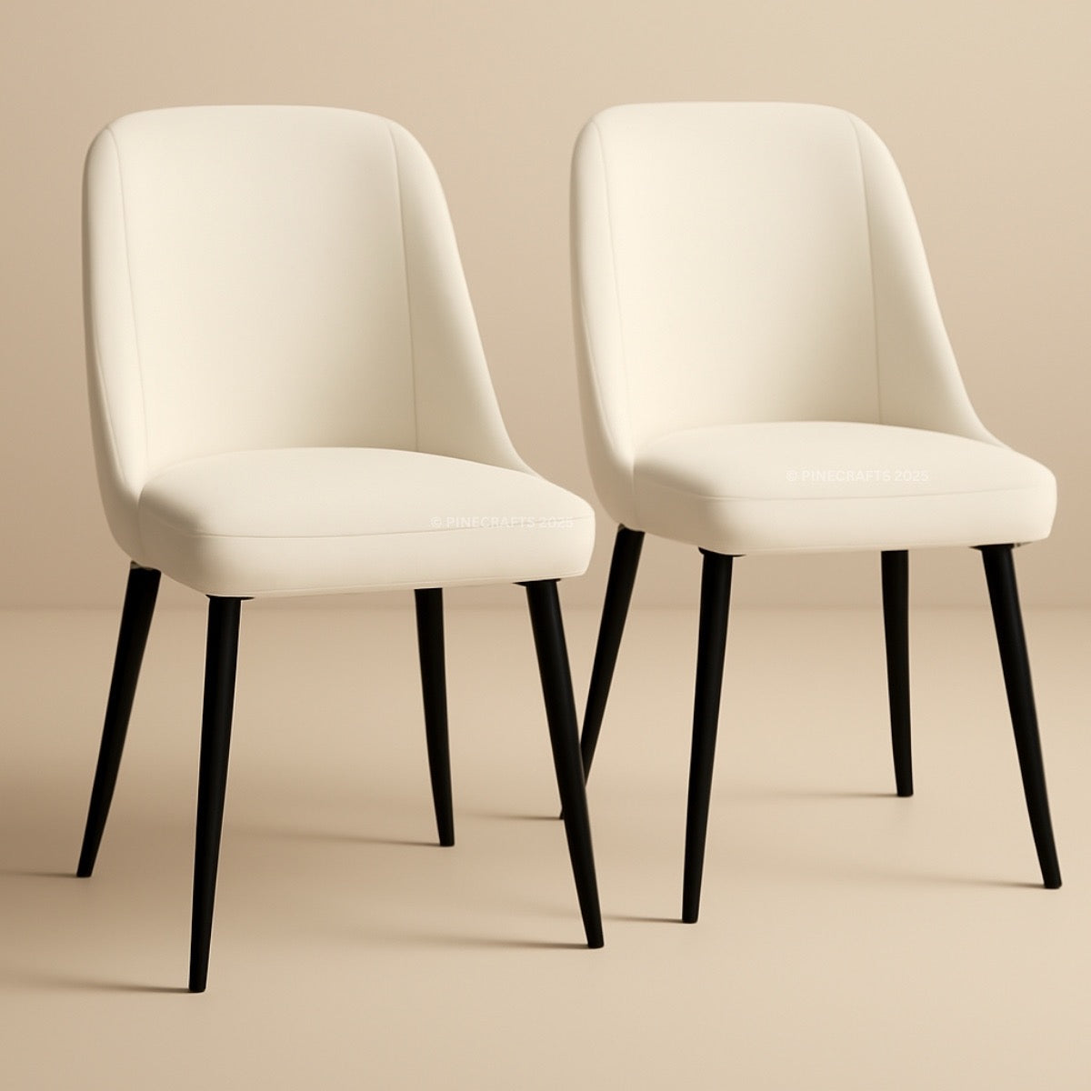 Premium Velvet Dining Chair for Home & Office (Pack of 2)