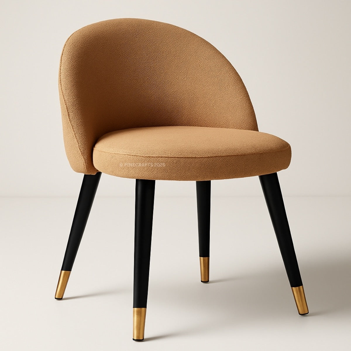 Velvet Dining Chair – Solid Wood Frame