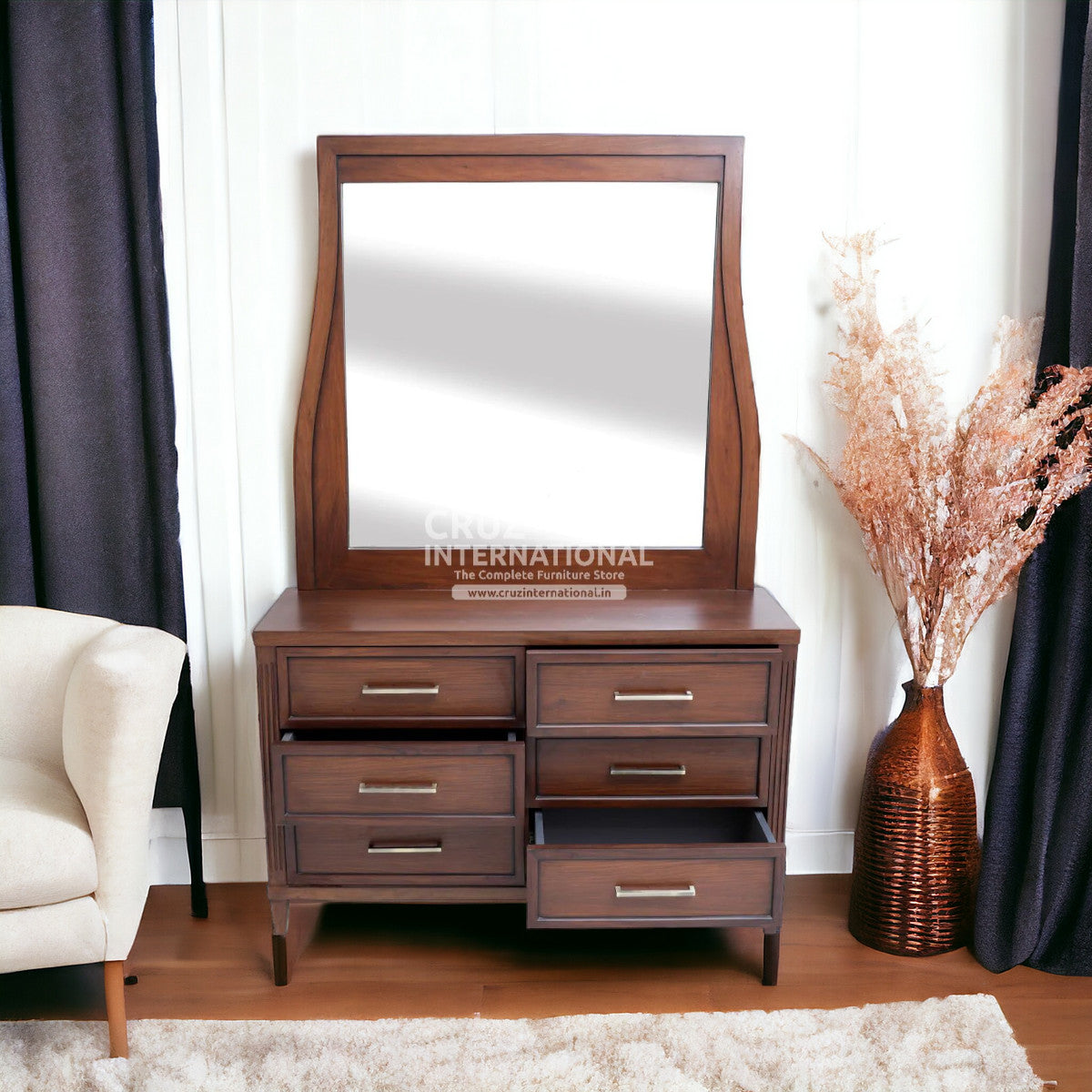 Royal Natural Dressing Table