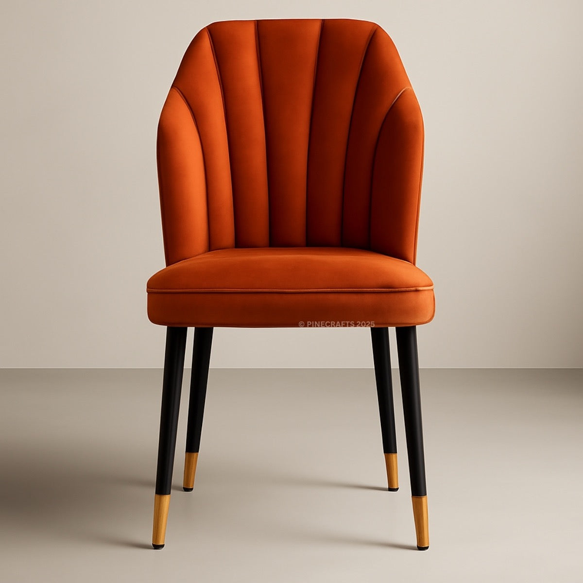 Handicrafts DIY Velvet Dining Chair
