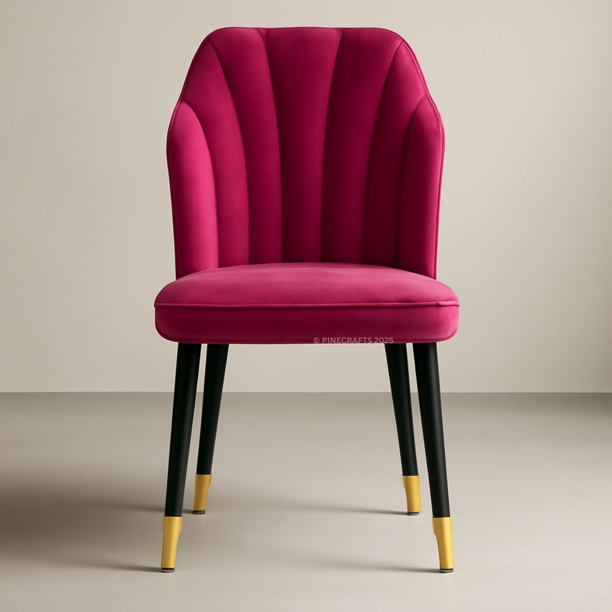 Handicrafts DIY Velvet Dining Chair