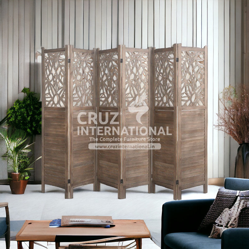 Ever Green Wooden Partition | Room Divider