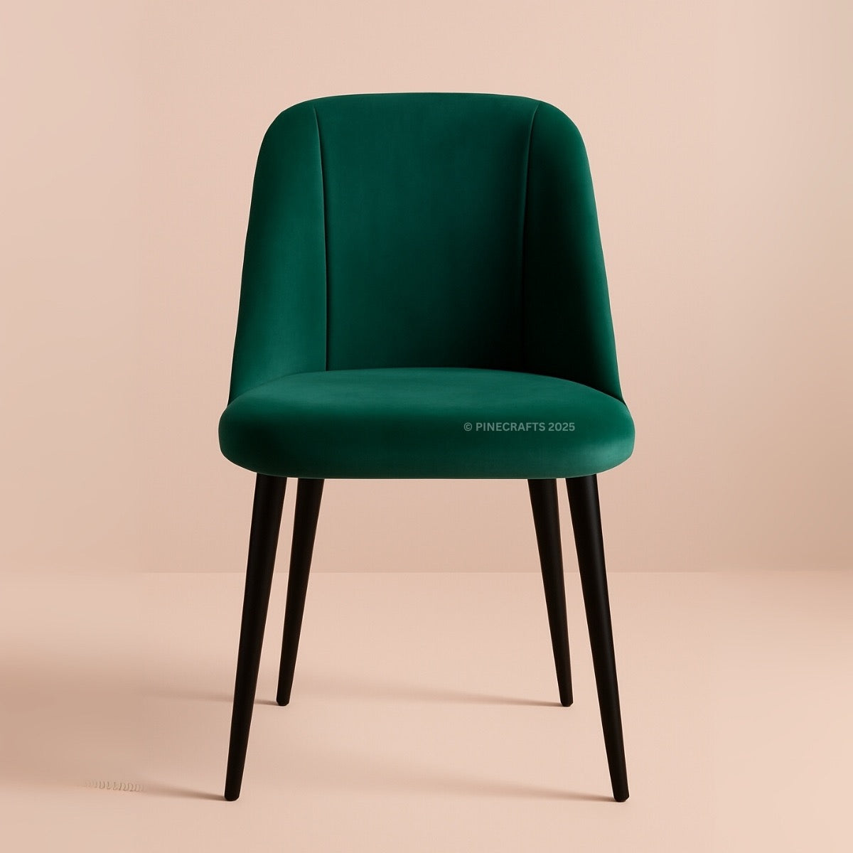Premium Velvet Dining Chair for Home & Office (Pack of 2)