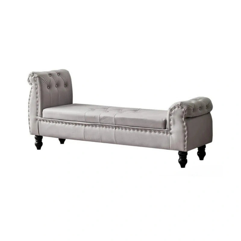 Modern Look Cute Fabric Settee