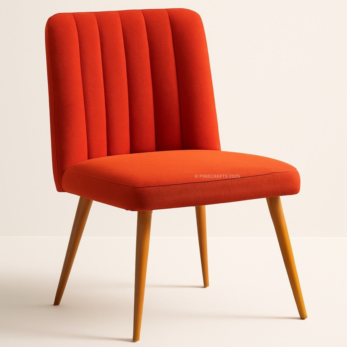 Velvet Dining Seat, Solid Wood