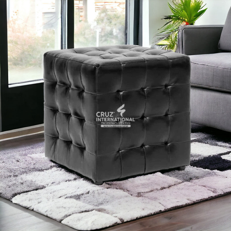 Square Ottoman for Living Room