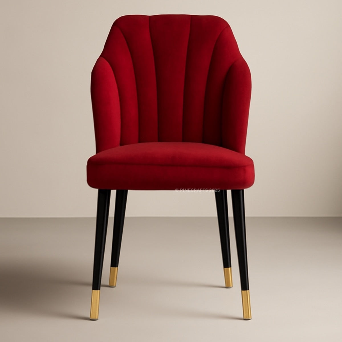 Handicrafts DIY Velvet Dining Chair