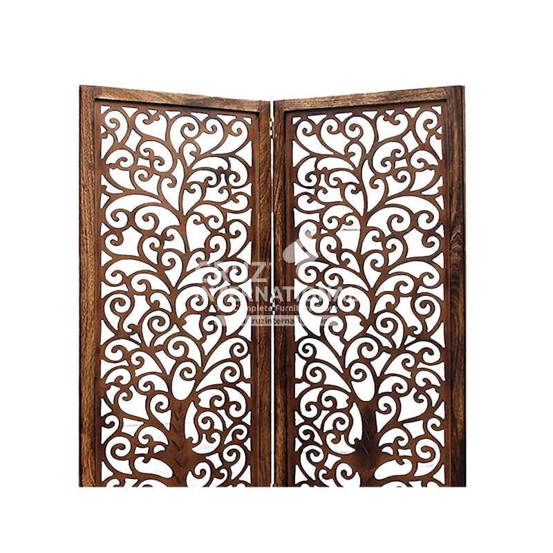 Ever Green Wooden Partition | Room Divider