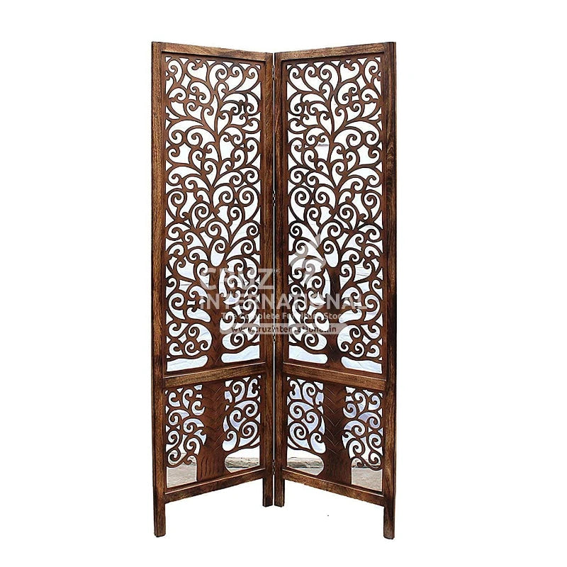 Ever Green Wooden Partition | Room Divider