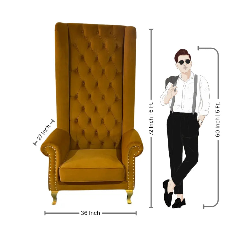 Modern High Back Chair