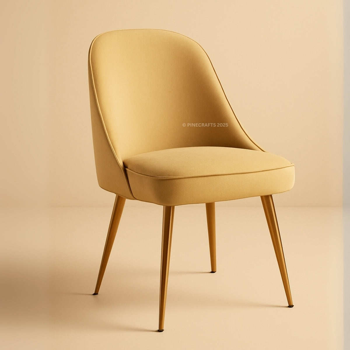 Contemporary Velvet Dining Chair