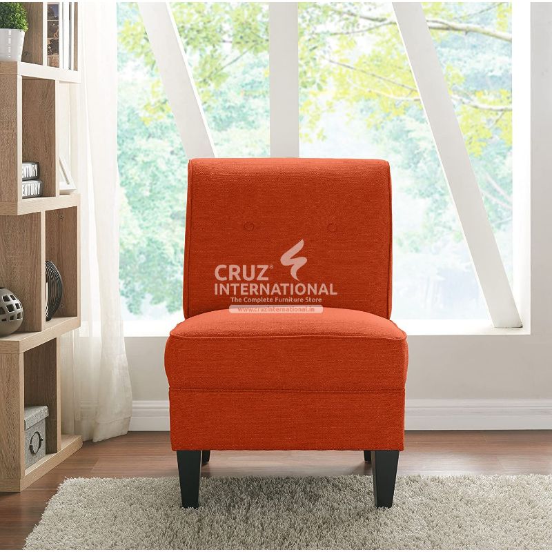 Modern Golden Living Room Chair | Set of 1 | 2 Colours Available CRUZ INTERNATIONAL