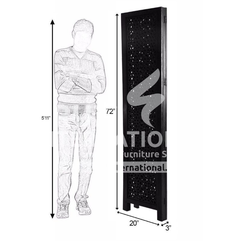 Ever Green Julio Wooden Partition | Divider | 2 Styles CRUZ INTERNATIONAL