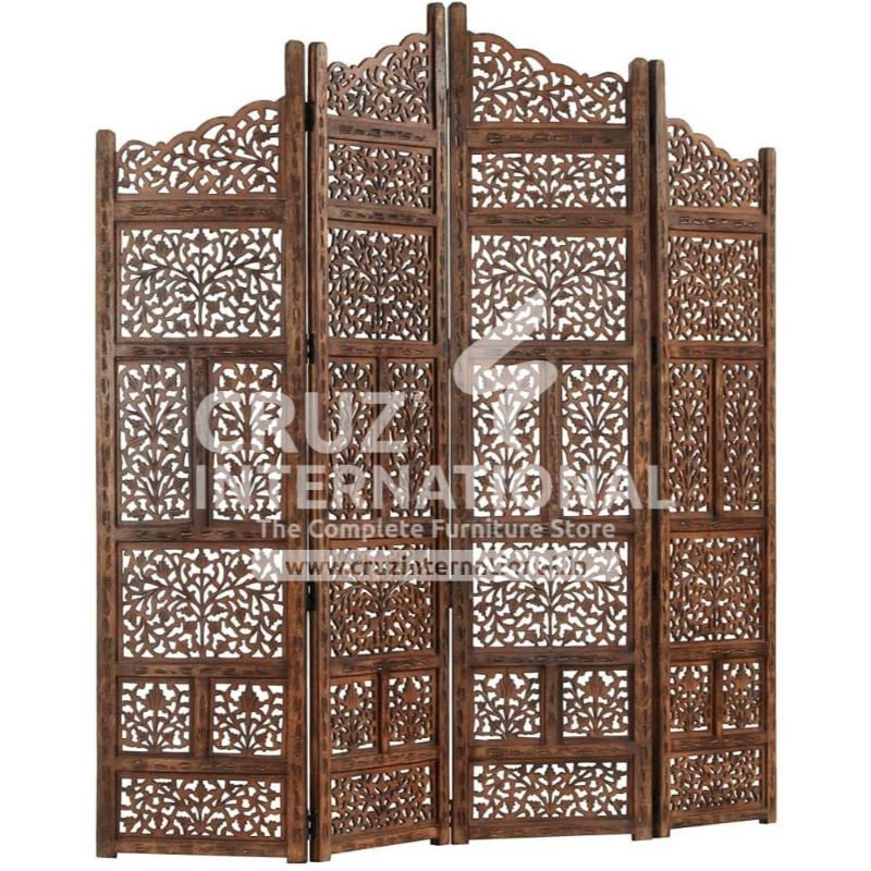 Ever Green Clarinda Wooden Partition | Divider CRUZ INTERNATIONAL