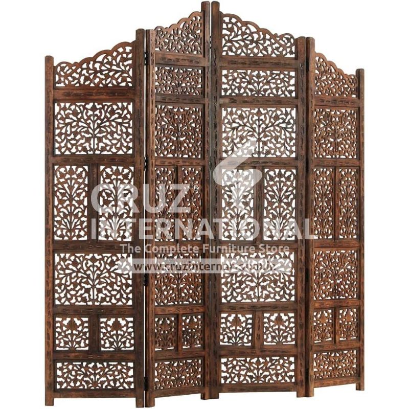 Ever Green Clarinda Wooden Partition | Divider CRUZ INTERNATIONAL