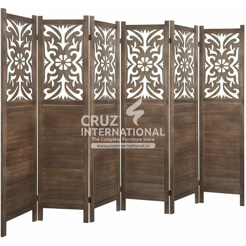 Ever Green Brisha Wooden Partition | Divider CRUZ INTERNATIONAL