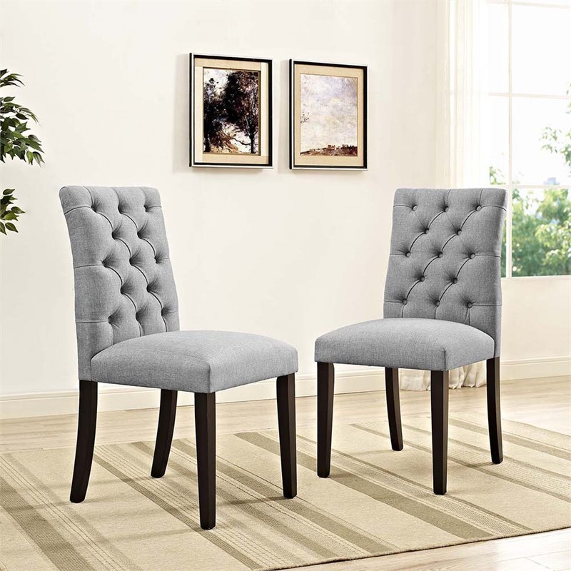Modern Nelia & Dinning Chair | Standard | Set of 2 CRUZ INTERNATIONAL