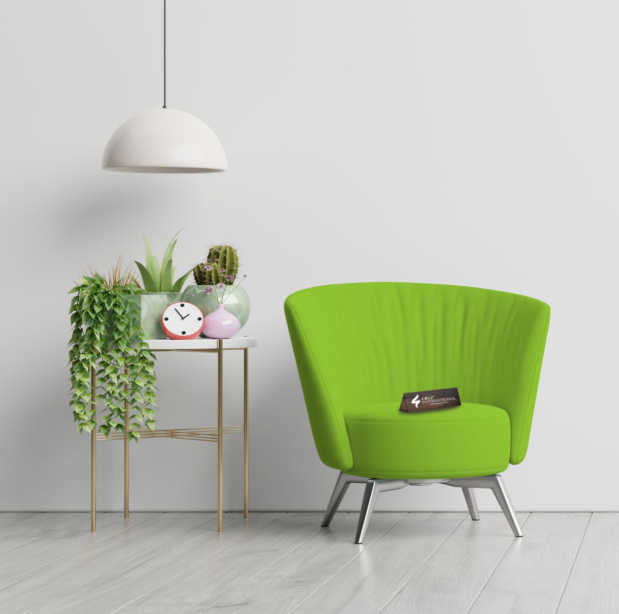 Modern Evan Arm Chair | Standard | 12 Colours Available CRUZ INTERNATIONAL