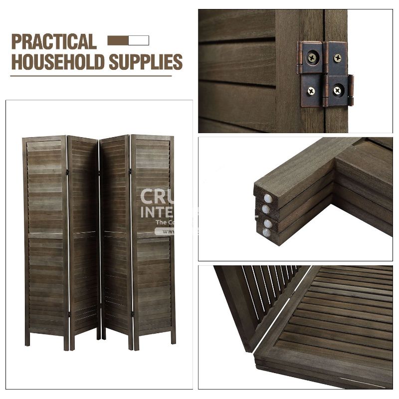Ever Green Carmelita Wooden Partition | Divider CRUZ INTERNATIONAL