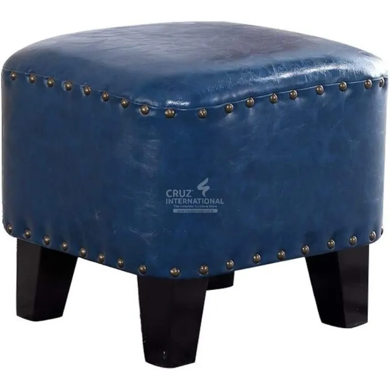 Round Ottoman for Living Room CRUZ INTERNATIONAL