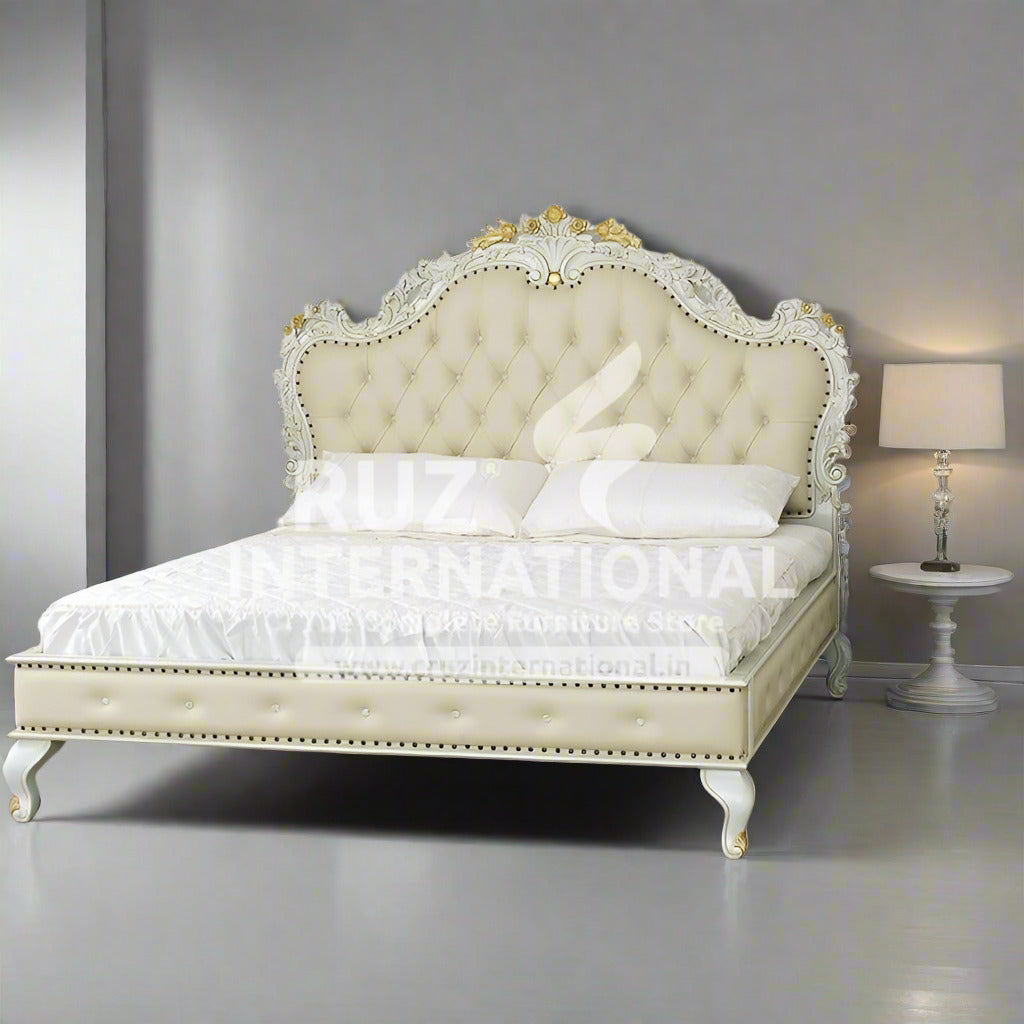 Maharaja Lorenzo Carving Bed CRUZ INTERNATIONAL