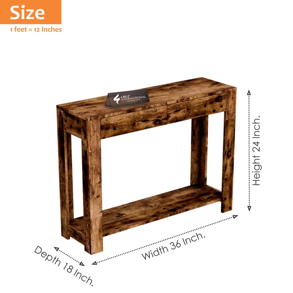 Modern Bethany Console Table | Standard CRUZ INTERNATIONAL