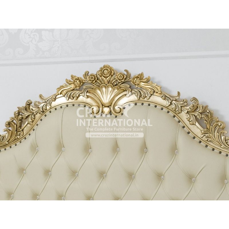 Maharaja Samuele Carving Bed CRUZ INTERNATIONAL
