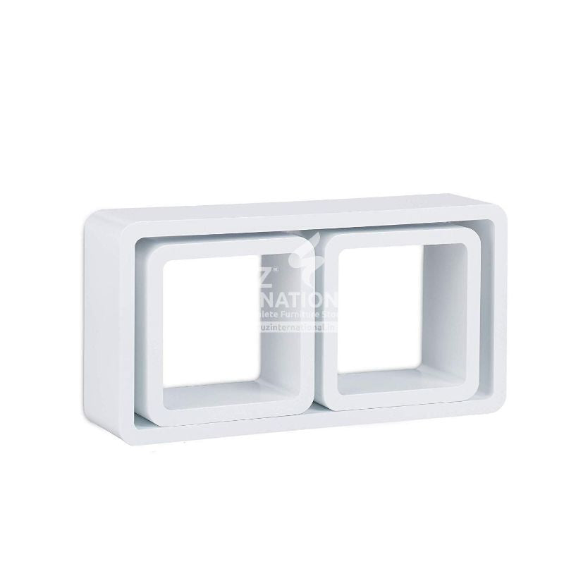 Artwork Wooden Wall Rack Shelves CRUZ INTERNATIONAL