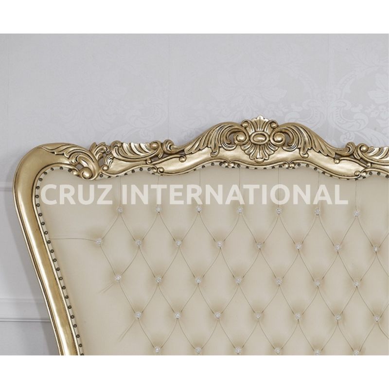 Classic Oakley Carving High Back Sofa & Settee | Standard CRUZ INTERNATIONAL
