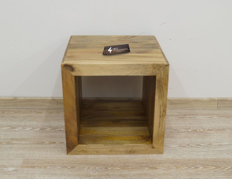 Console Elmer Table | Solid Wood | Square CRUZ INTERNATIONAL