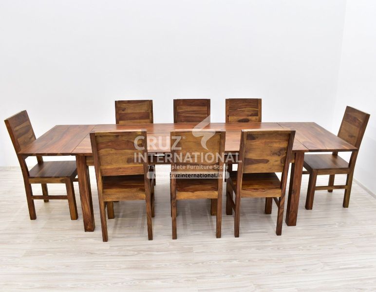 Classic Liam Benito Wooden Dinning Table | 4,6 & 8 Chairs Options CRUZ INTERNATIONAL