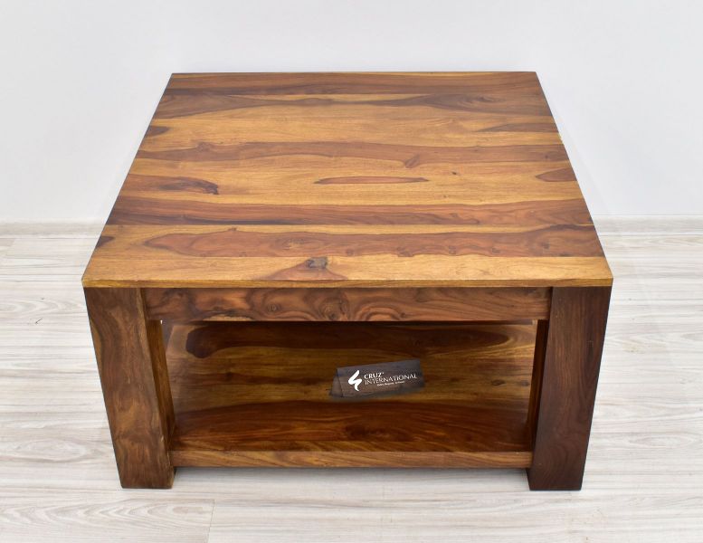 Console Layla Table | Solid Wood | Square CRUZ INTERNATIONAL