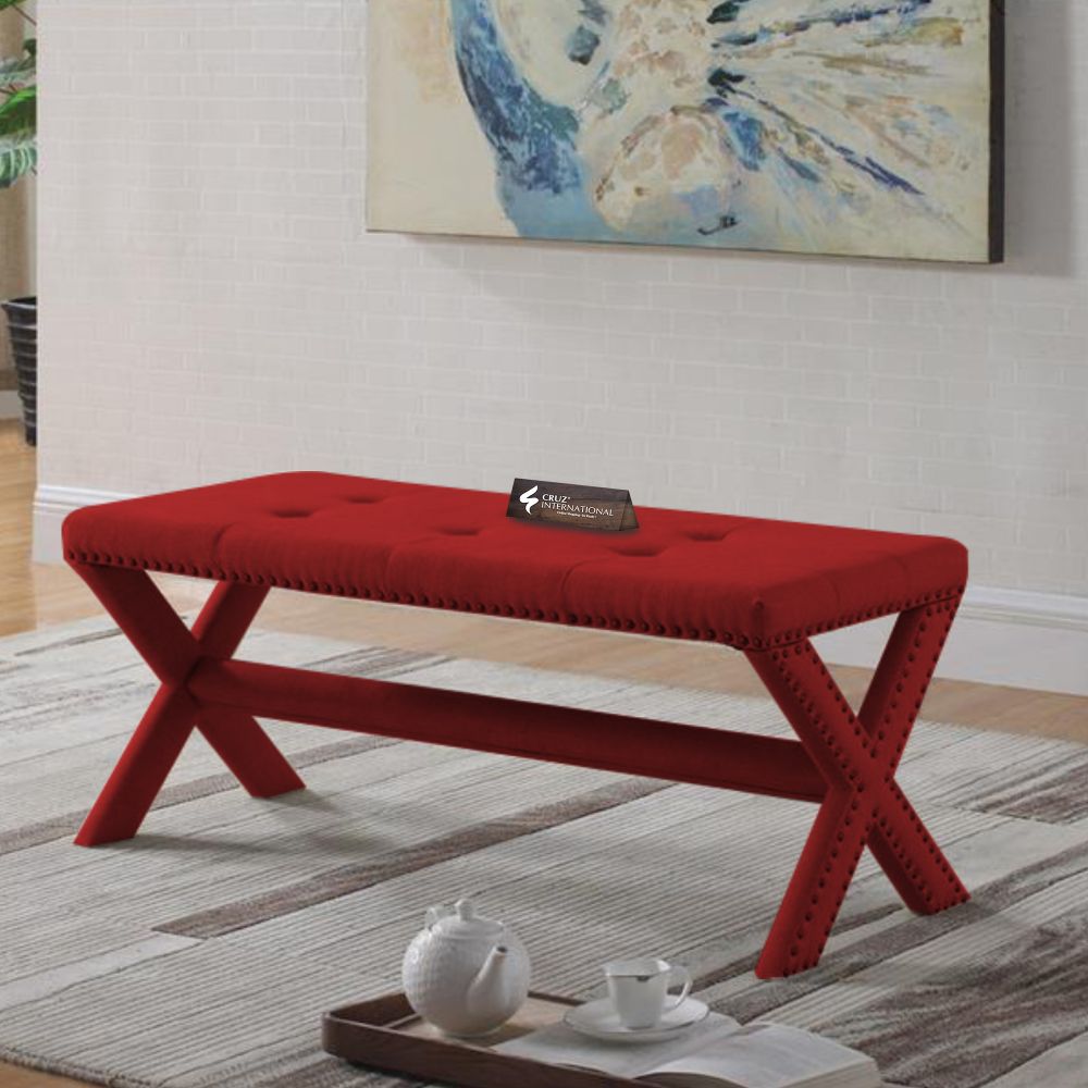 Premium Rubén Bench & Table | Solid wood | 14 Colours Available CRUZ INTERNATIONAL