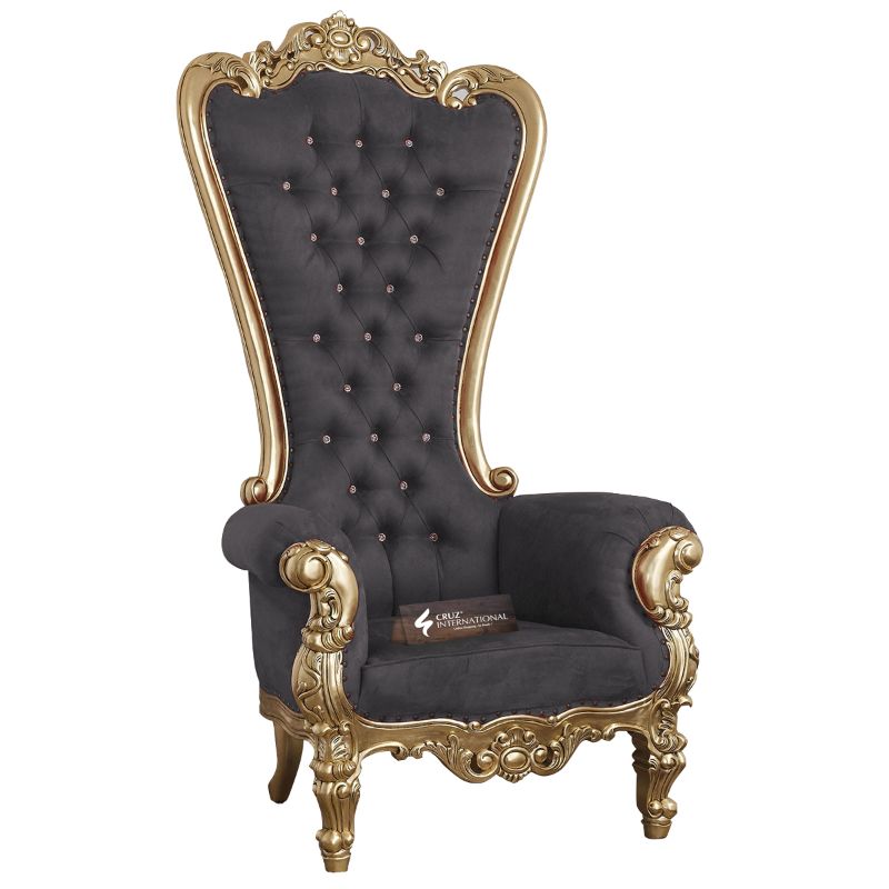 Maharaja Katarina Chair & Single Sofa | Solid Wood CRUZ INTERNATIONAL