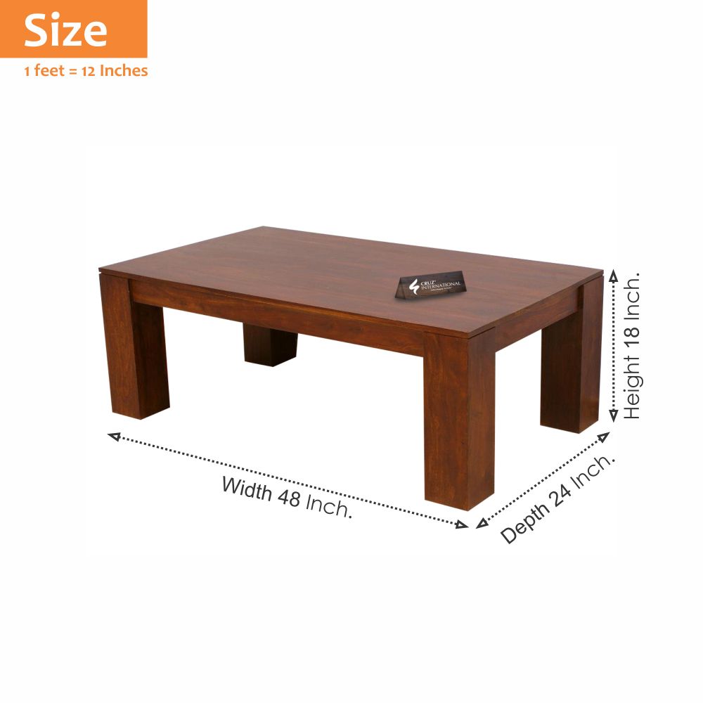 Console Tauret Table | Solid Wood | Rectangle CRUZ INTERNATIONAL